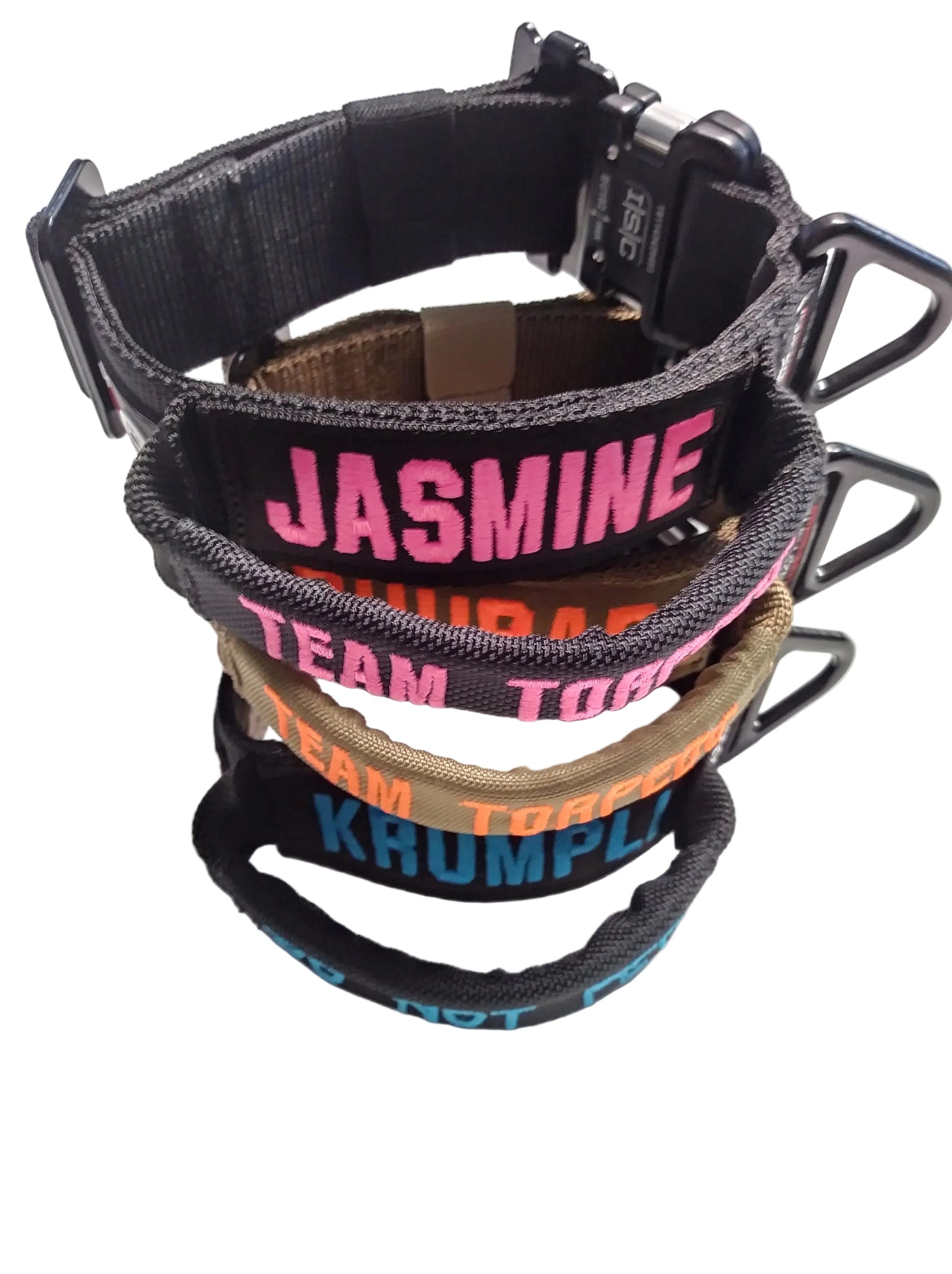 Tactical Dog Collar with handle - 1.75