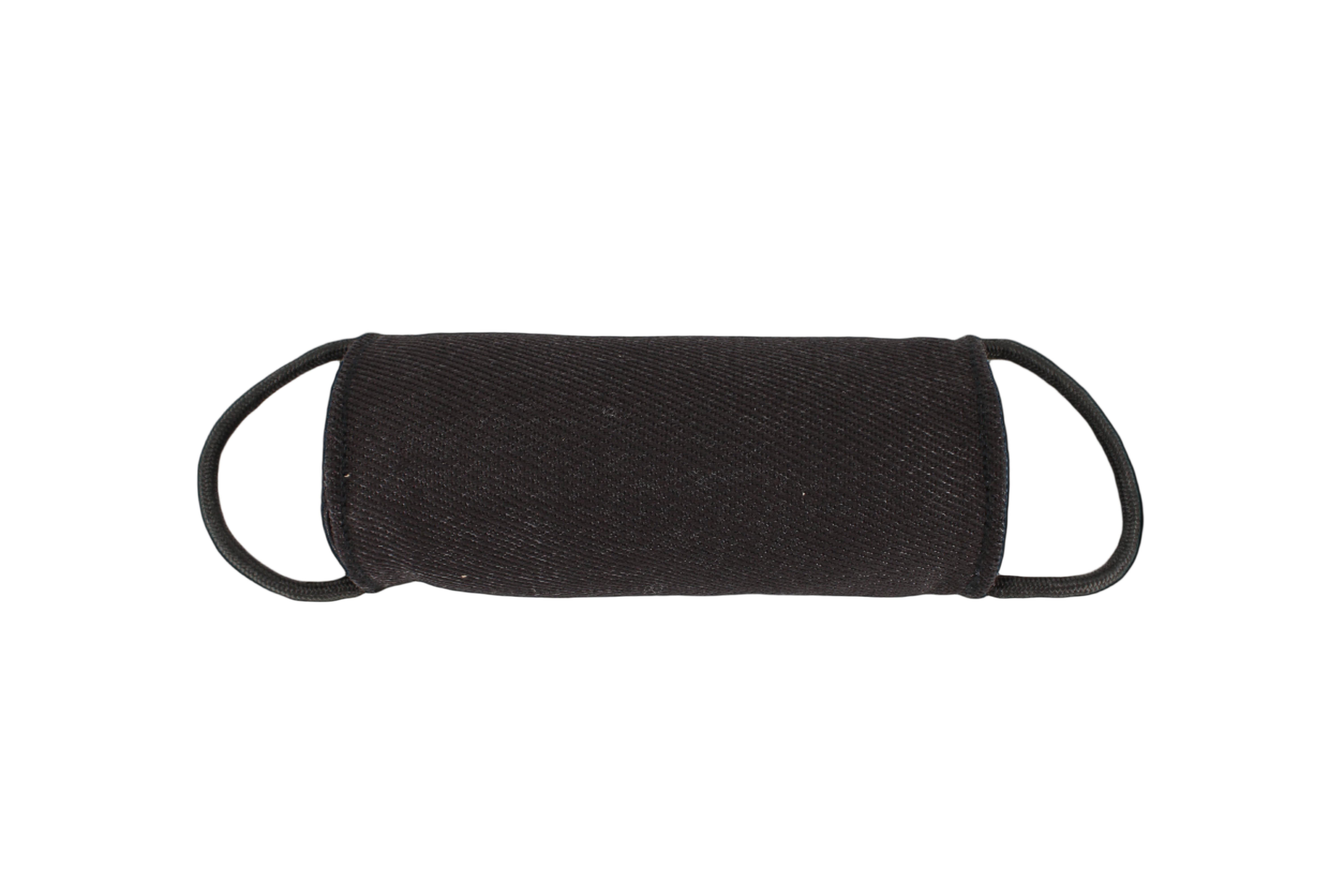 Black Bite Roll Pillow with two handles by Titan Ultra K9