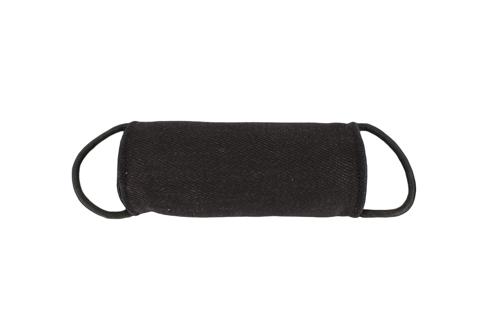 Black Bite Roll Pillow with two handles by Titan Ultra K9