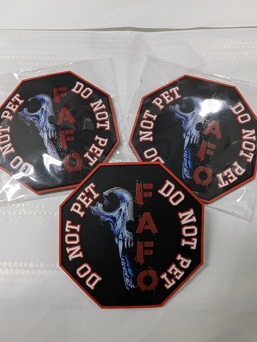 FAFO - DO NOT PET Patch