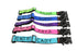 Set of colorful dog collars with personalized names embroidered, made by Titan Ultra K9