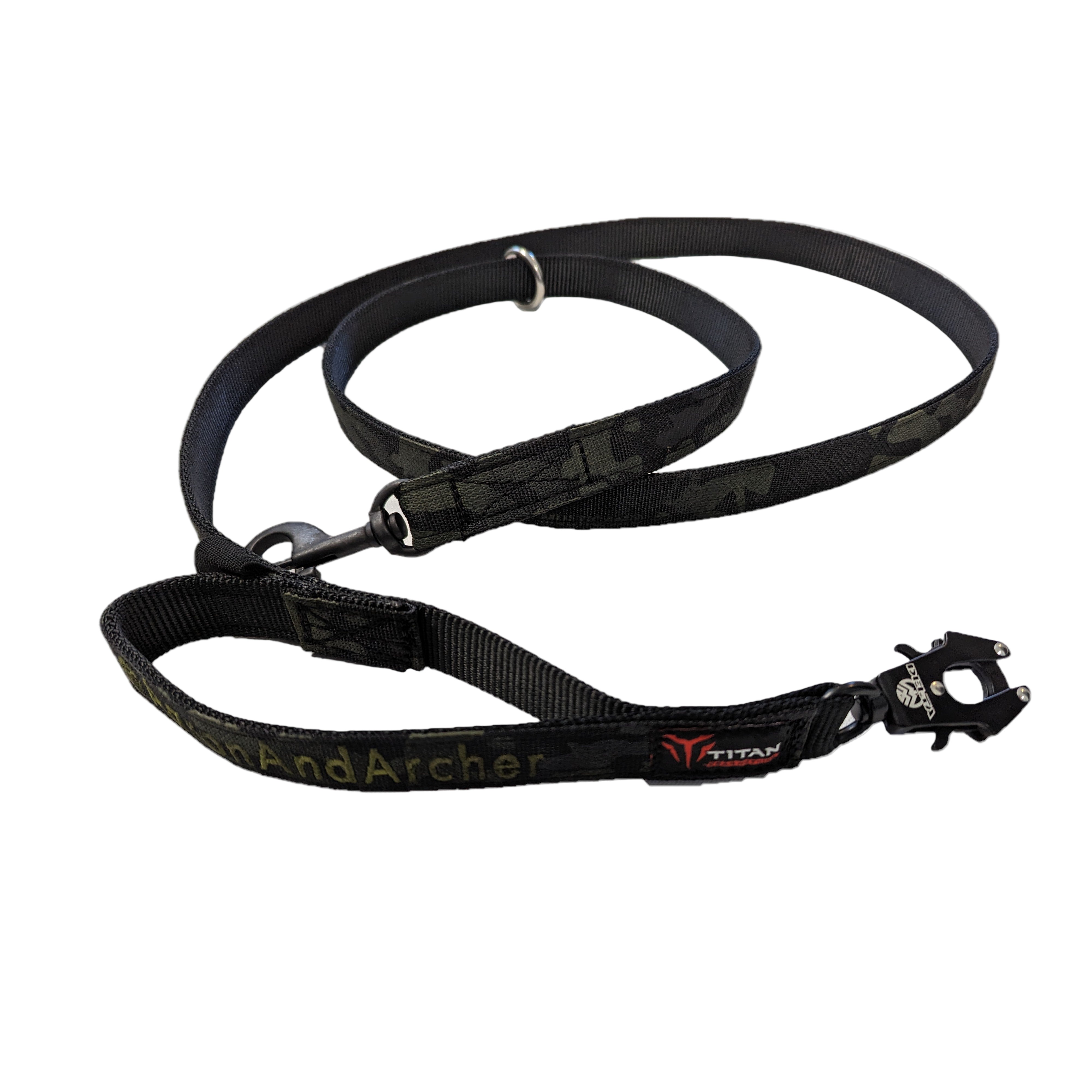 Tie Back Lead in MultiCam Black